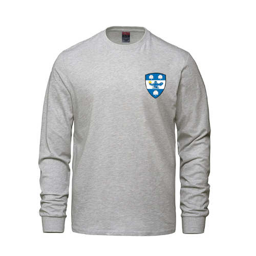 LISGAR COLLEGIATE INSTITUTE BREEZE LONG SLEEVE TSHIRT WITH LEFT CHEST HEAT PRESS LOGO
