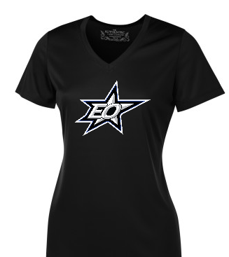 EO STARS COAST DRYFIT SHORT SLEEVE LADIES TEE
