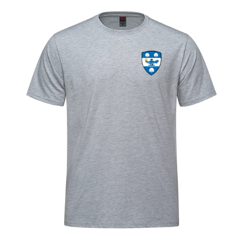 LISGAR COLLEGIATE INSTITUTE SPRINT SHORT SLEEVE TSHIRT WITH HEAT PRESS LEFT CHEST LOGO