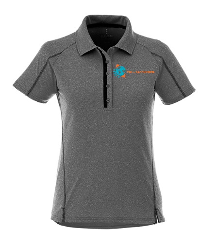 DE LA DÉCOUVERTE ELITE LADIES POLO WITH EMBROIDERED LEFT CHEST LOGO