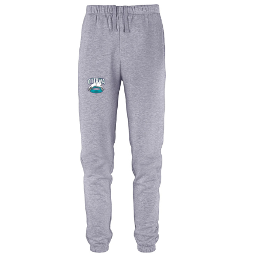 CORA DASH COTTON SWEATPANTS WITH HEAT PRESSED BEAR LOGO