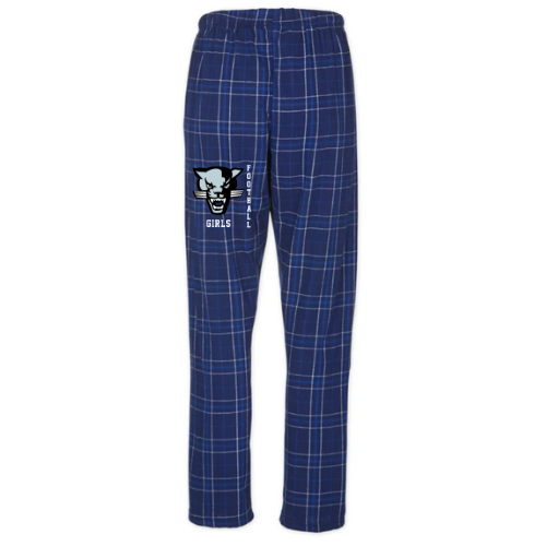CUMBERLAND PANTHERS GIRLS FOOTBALL FLANNEL PYJAMA PANTS