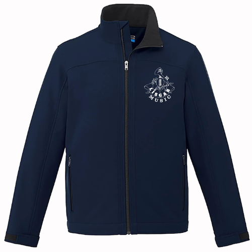 LISGAR COLLEGIATE INSTITUTE CX2 LIGHTWEIGHT SOFTSHELL JACKET- MENS OR LADIES WITH EMBROIDERED MUSIC LOGO