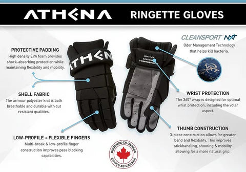 RINGETTE ATHENA KNIT GLOVES