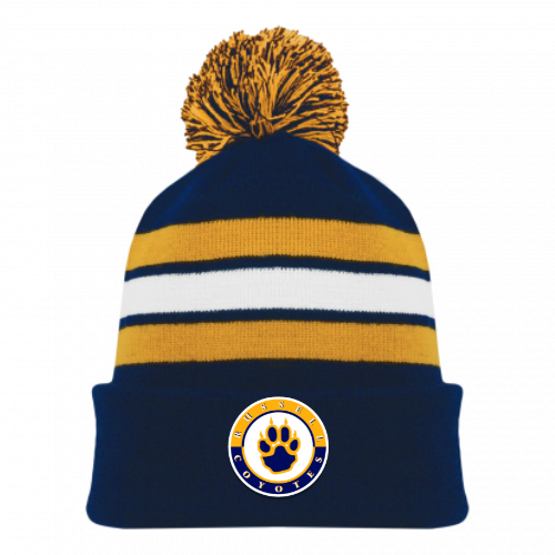 RUSSELL COYOTES AK POM POM HAT