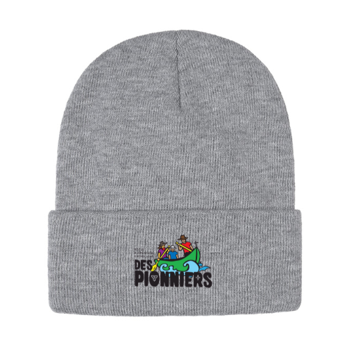 DES PIONNIERS POLAR BEANIE WITH EMBROIDERED LOGO