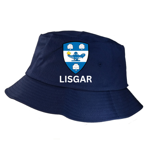LISGAR COLLEGIATE INSTITUTE BUCKET HAT WITH EMBROIDERED LOGO