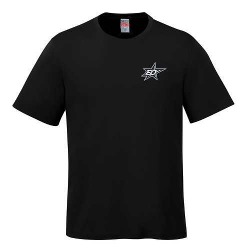 EO STARS PARKOUR COTTON TSHIRT WITH HEAT PRESSED LOGO
