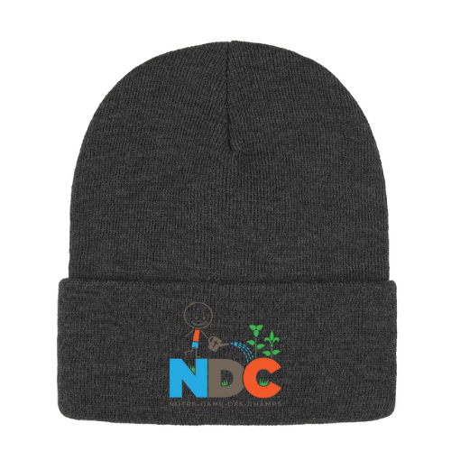 ÉCOLE ÉLÉMENTAIRE CATHOLIQUE NOTRE DAME DES CHAMPS POLAR TOQUE WITH EMBROIDERED LOGO