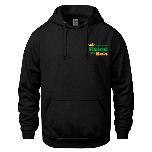 ÉCOLE ÉLÉMENTAIRE CATHOLIQUE REINE DES BOIS ATC COTTON HOODIE WITH FULL FRONT HEAT PRESSED LOGO