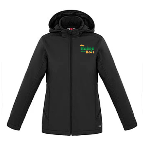 ÉCOLE ÉLÉMENTAIRE CATHOLIQUE REINE DES BOIS CX2 WINTER LADIES JACKET W/ REMOVABLE HOOD WITH EMBROIDERED LEFT CHEST LOGO