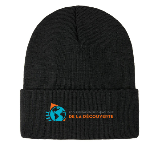 DE LA DÉCOUVERTE POLAR TOQUE WITH EMBROIDERED LOGO