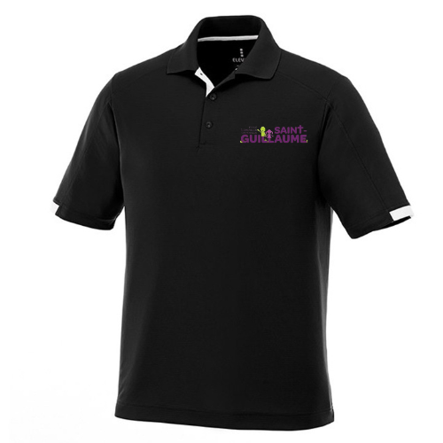 ÉCOLE ÉLÉMENTAIRE CATHOLIQUE SAINT GUILLAUME KISO MENS POLO WITH EMBROIDERED LEFT CHEST LOGO