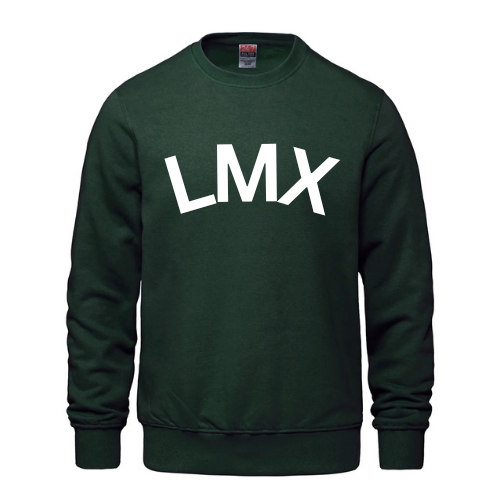 ÉCOLE ÉLÉMENTAIRE CATHOLIQUE LAMOUREUX VAULT ADULT CREWNECK SWEATSHIRT WITH LMX WHITE PRINT ON FRONT