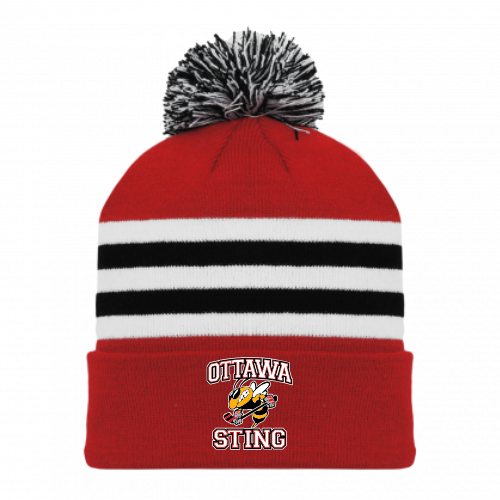 OTTAWA STING HOCKEY AK POM POM HAT