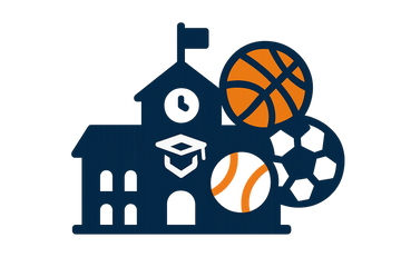 an image which would represents Sports Team Category of Type: Schools as an icon