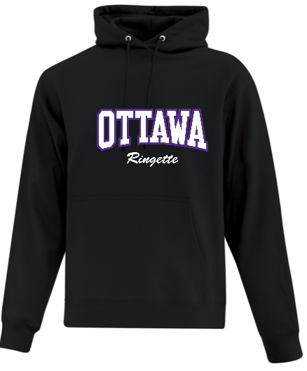 CORA CX2 VAULT HOODIE WITH FULL FRONT APPLIQUE