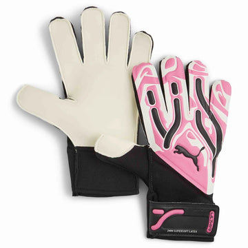 PUMA SOCCER GOALKEEPER GLOVES ULTRA PLAY RC WHITE/PINK