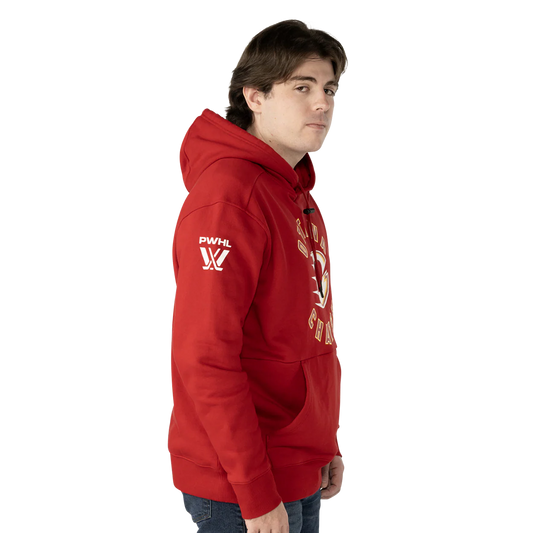 BAUER PWHL OTTAWA HOODIE TEAM ULTIMATE ADULT