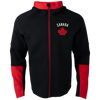 BAUER TEAM CANADA FULL ZIP SWEATER BLACK ADULT