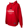 BAUER TEAM CANADA HOODIE STACKED RED WOMENS