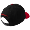 TEAM CANADA HAT 2TONE BLACK/RED ADULT OS