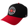 TEAM CANADA HAT 2TONE BLACK/RED ADULT OS