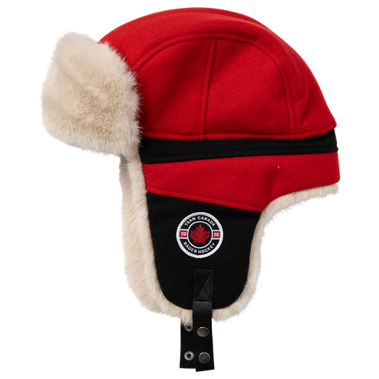 TEAM CANADA HAT TRAP RED ADULT OS