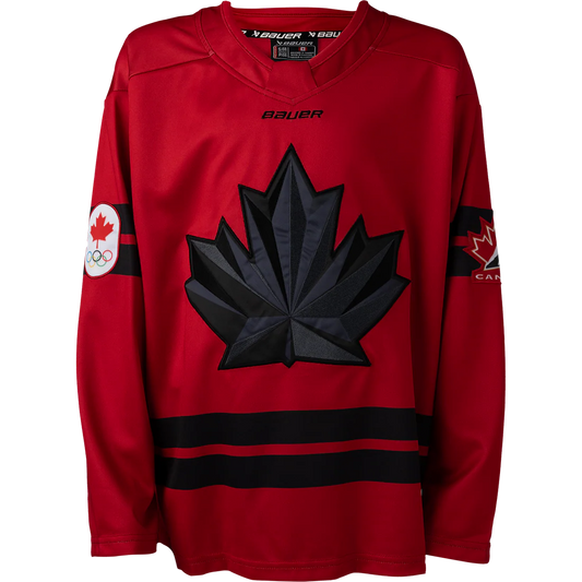 BAUER TEAM CANADA JERSEY RED YOUTH