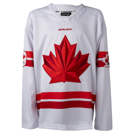 BAUER TEAM CANADA JERSEY WHITE YOUTH