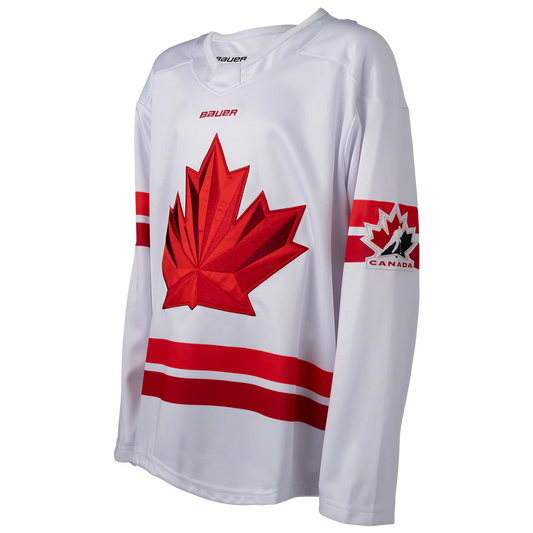 BAUER TEAM CANADA JERSEY WHITE YOUTH