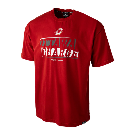 BAUER PWHL OTTAWA BOXY SHORT SLEEVES TEE ADULT
