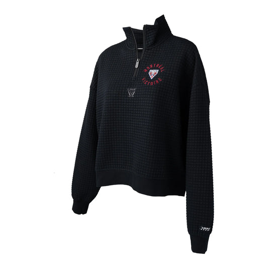 BAUER PWHL OTTAWA QUILTED 1/2 ZIP WOMENS