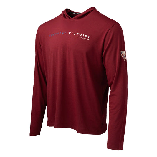 BAUER PWHL MONTREAL LTWT HOODIE ADULT