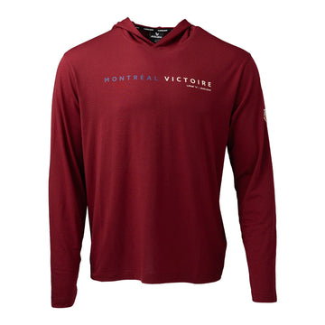 BAUER PWHL MONTREAL LTWT HOODIE ADULT