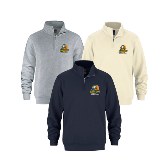 Sandstorm Volleyball Quarter Zip | CX2 Flux - Full Front Heat Press