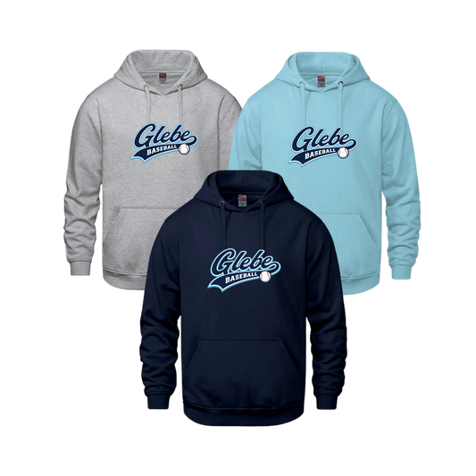 Glebe Baseball Hoodie | CX2 Vault - Full Front Heat Press