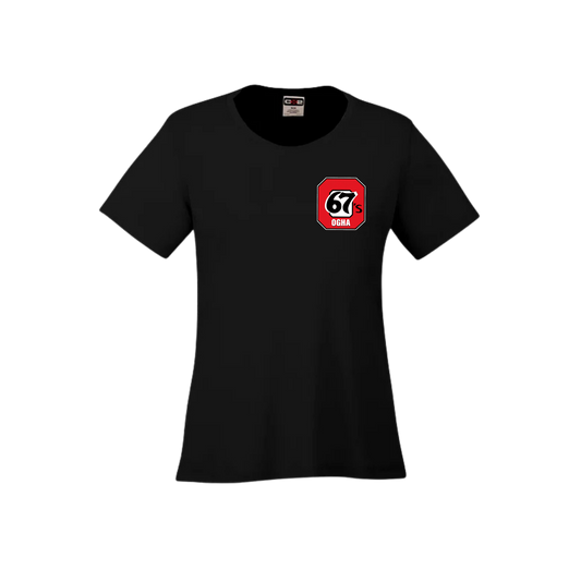 Ottawa 67's Women's Dryfit T-Shirt | CX2 Coast - Left Chest Heat Press