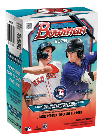 Topps Bowman 2026 Baseball Value Box | Grosnor