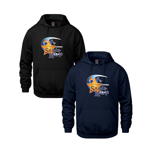 École Élémentaire Catholique Sainte-Marie Hoodie | CX2 Vault - Full Front Heat Press