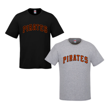 Pirates Cotton T-Shirt | CX2 Parkour - Full Front Heat Press