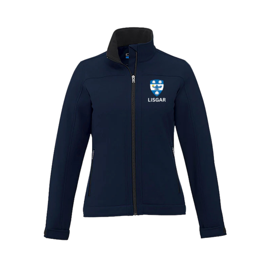 LISGAR LIGHTWEIGHT SOFTSHELL JACKET WITH EMBROIDERED LEFT CHEST LOGO