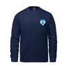 LISGAR COLLEGIATE INSTITUTE BREEZE LONG SLEEVE TSHIRT WITH LEFT CHEST HEAT PRESS LOGO