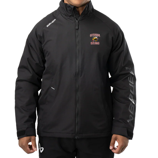OTTAWA STING BAUER MIDWEIGHT JACKET WITH LEFT CHEST EMBROIDERED LOGO