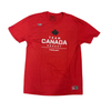 Adult Hockey Canada T-Shirt | Bauer — Stacked Red