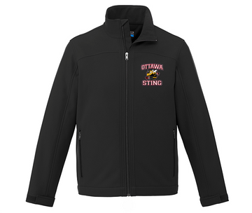 OTTAWA STING HOCKEY CX2 LIGHTWEIGHT SOFTSHELL MEN'S JACKET