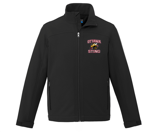 OTTAWA STING HOCKEY CX2 LIGHTWEIGHT SOFTSHELL MEN'S JACKET