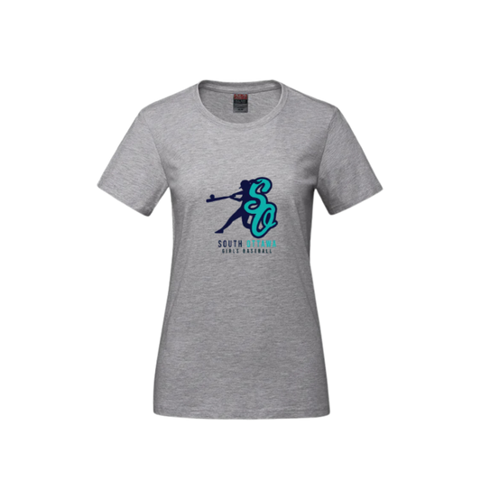 South Ottawa Girls Baseball Cotton T-Shirt | CX2 Parkour — Full Front Heat Press