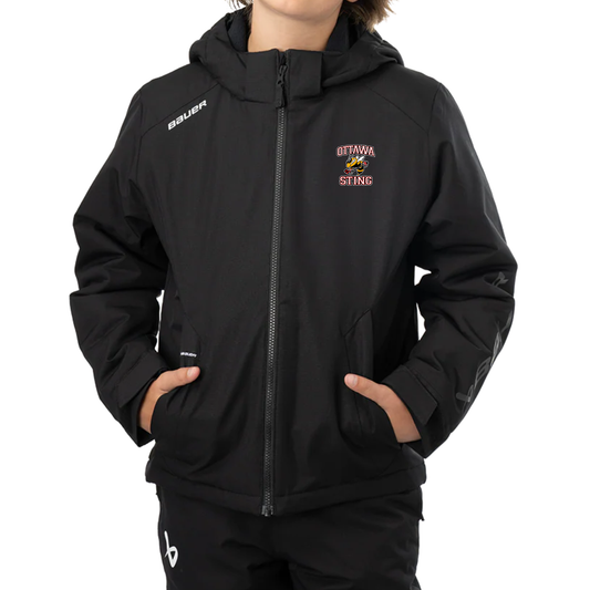 OTTAWA STING BAUER HEAVYWEIGHT JACKET WITH LEFT CHEST EMBROIDERED LOGO