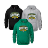 Griffins Hoodie | CX2 Vault - Full Front Lacrosse Net Heat Press